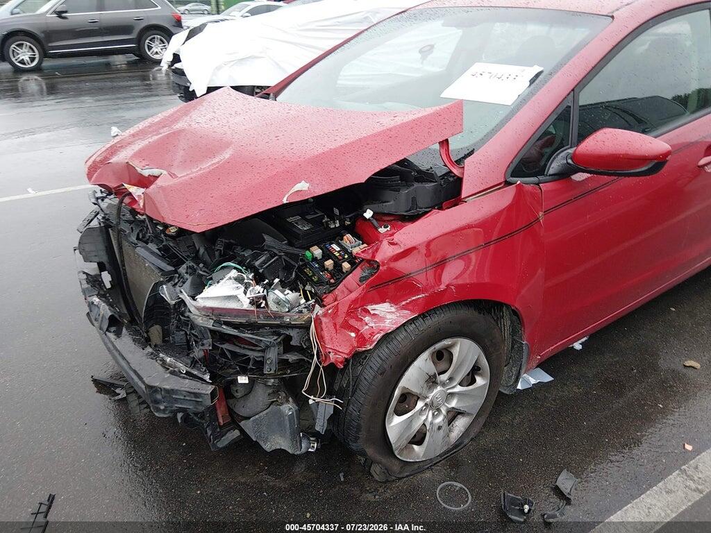 KNAFK4A67G5566083 2016 KIA FORTE photo no. 12