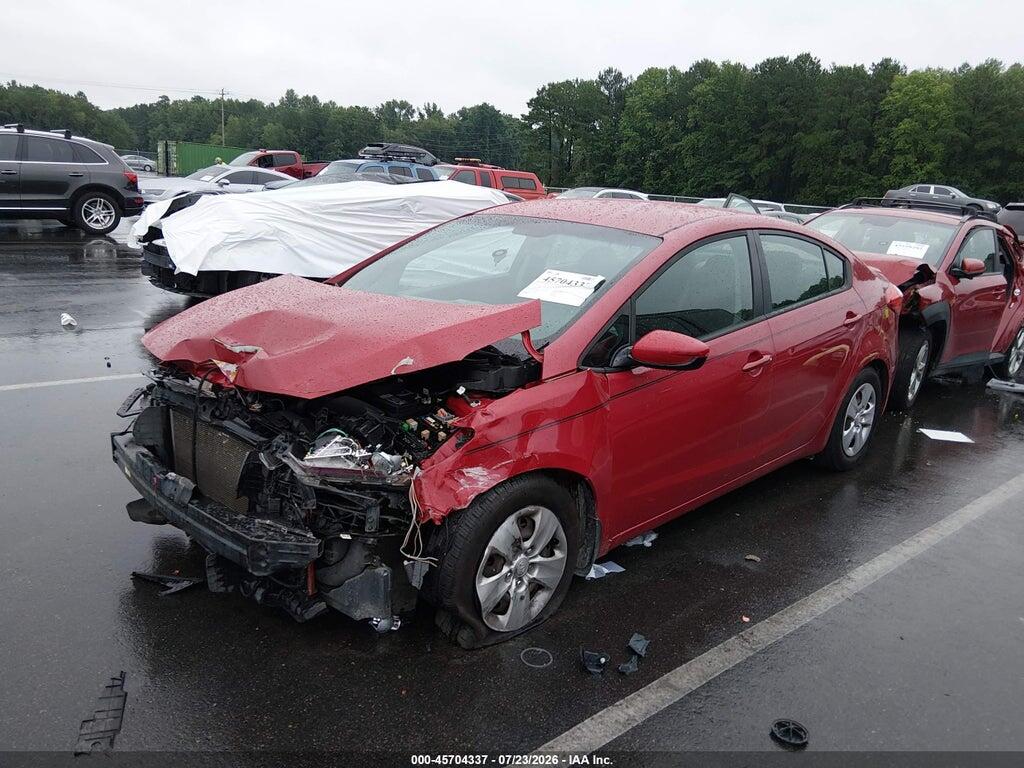 KNAFK4A67G5566083 2016 KIA FORTE photo no. 2