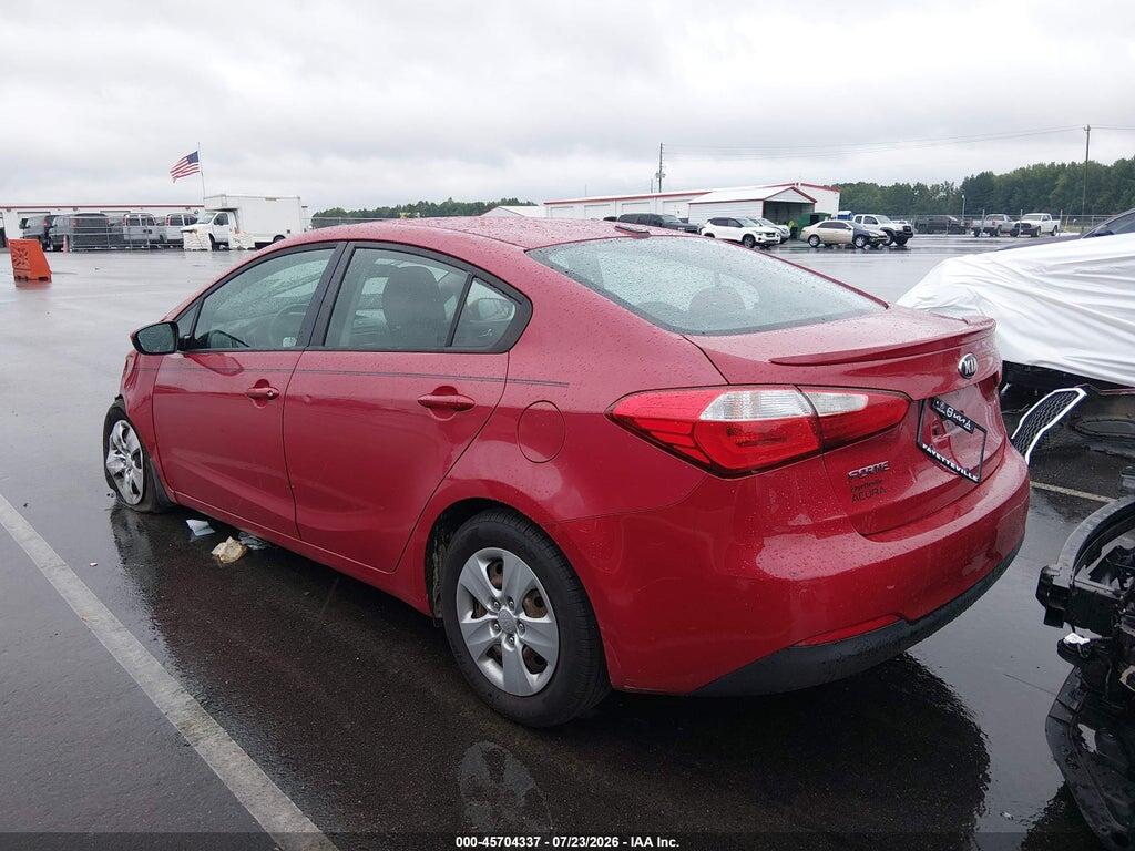 KNAFK4A67G5566083 2016 KIA FORTE photo no. 3