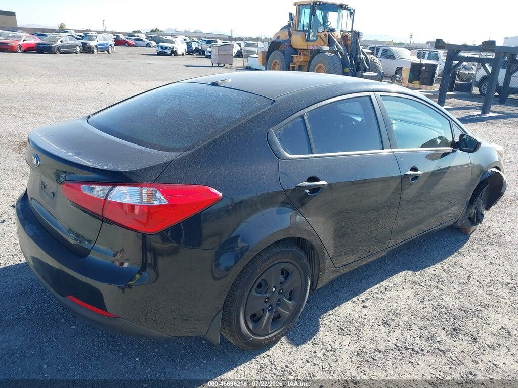 KNAFK4A66G5545869 2016 KIA FORTE photo no. 4