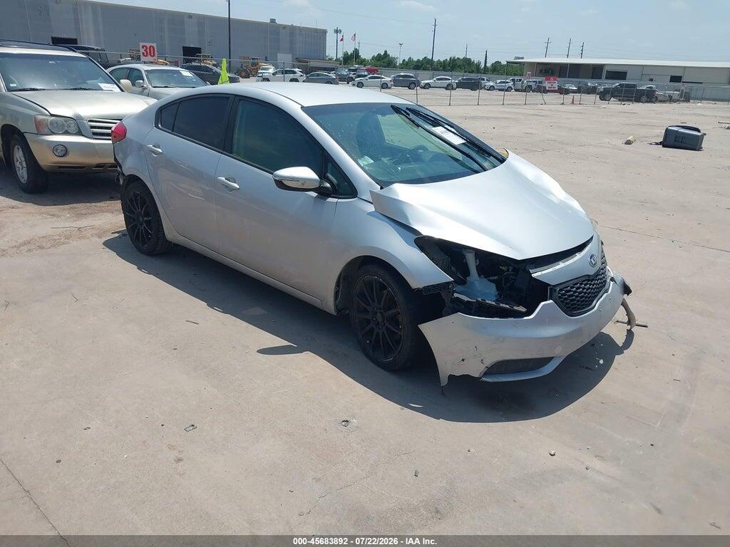 KNAFX4A67G5608625 2016 KIA FORTE photo no. 1