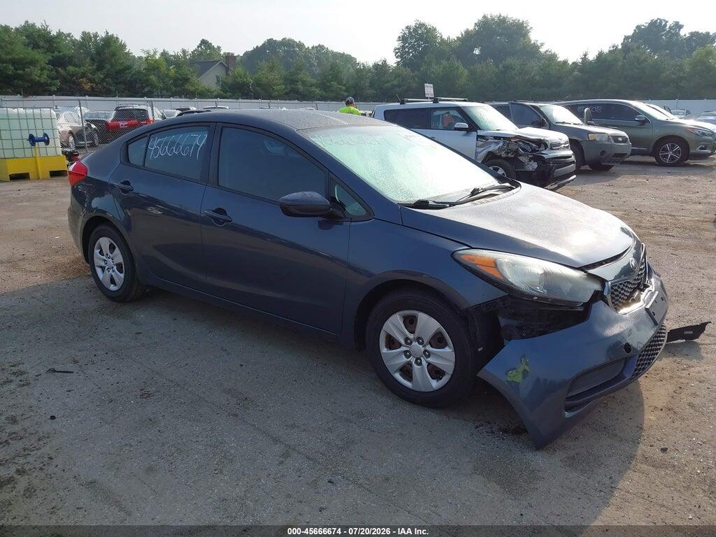 KNAFK4A62G5565827 2016 KIA FORTE photo no. 1