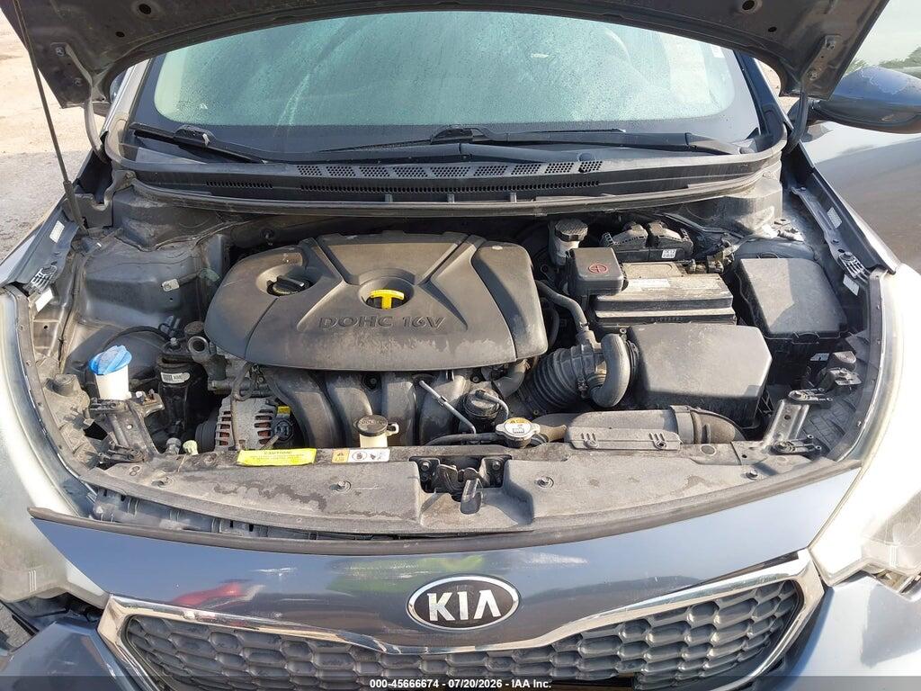 KNAFK4A62G5565827 2016 KIA FORTE photo no. 10