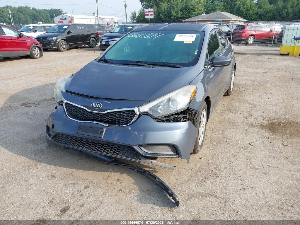 KNAFK4A62G5565827 2016 KIA FORTE photo no. 6