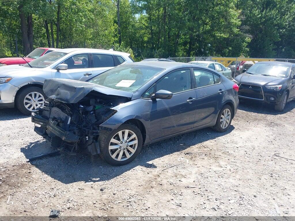 KNAFK4A61G5477352 2016 KIA FORTE photo no. 2