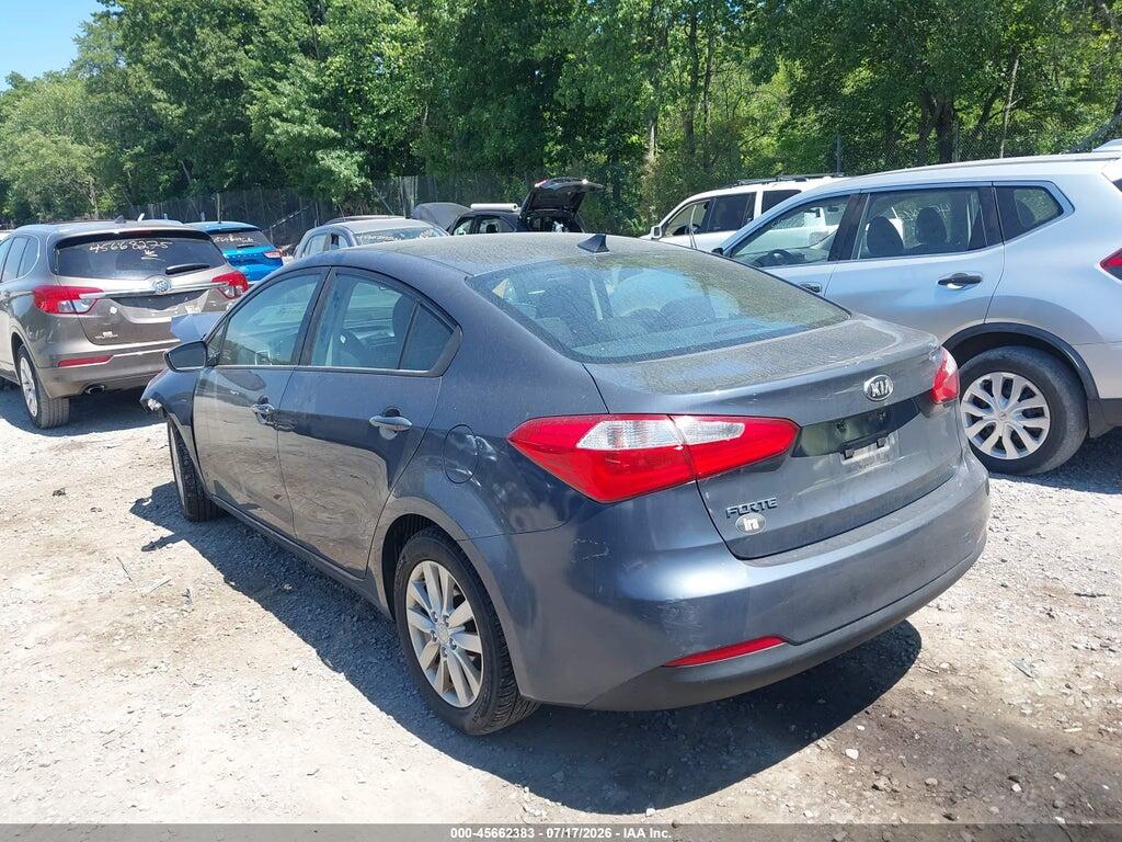 KNAFK4A61G5477352 2016 KIA FORTE photo no. 3