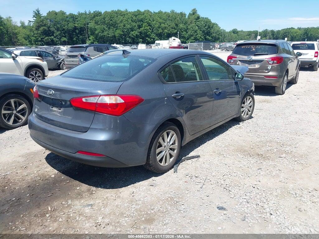 KNAFK4A61G5477352 2016 KIA FORTE photo no. 4