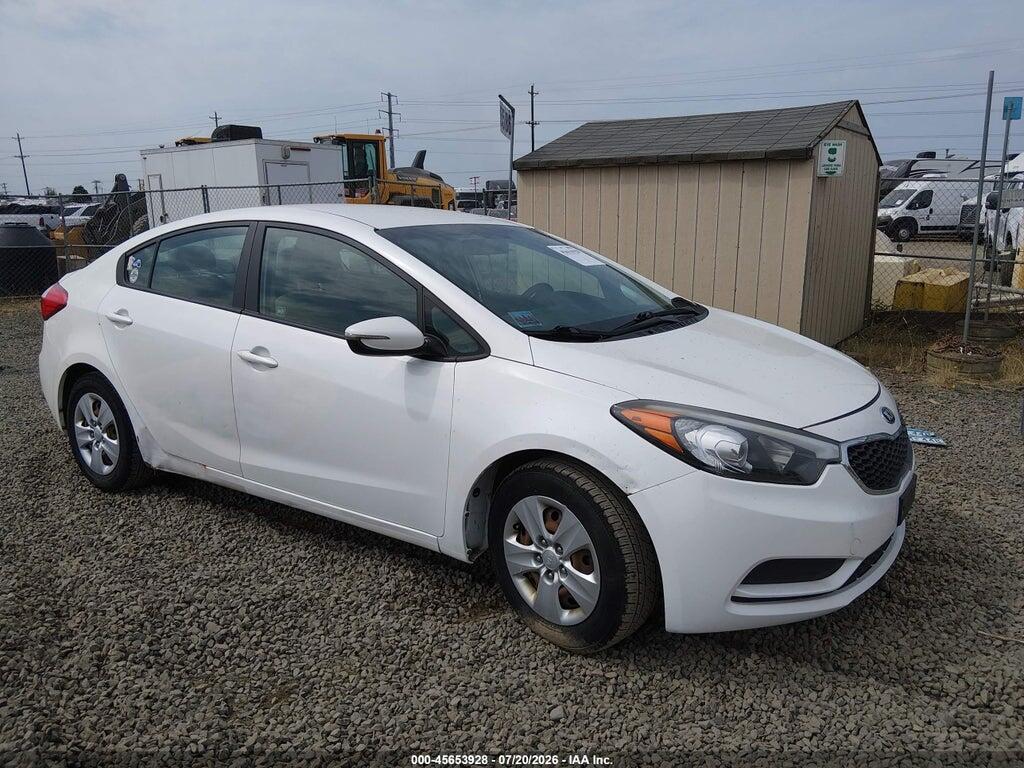 KNAFX4A64G5533155 2016 KIA FORTE photo no. 1