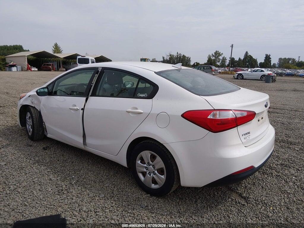 KNAFX4A64G5533155 2016 KIA FORTE photo no. 3