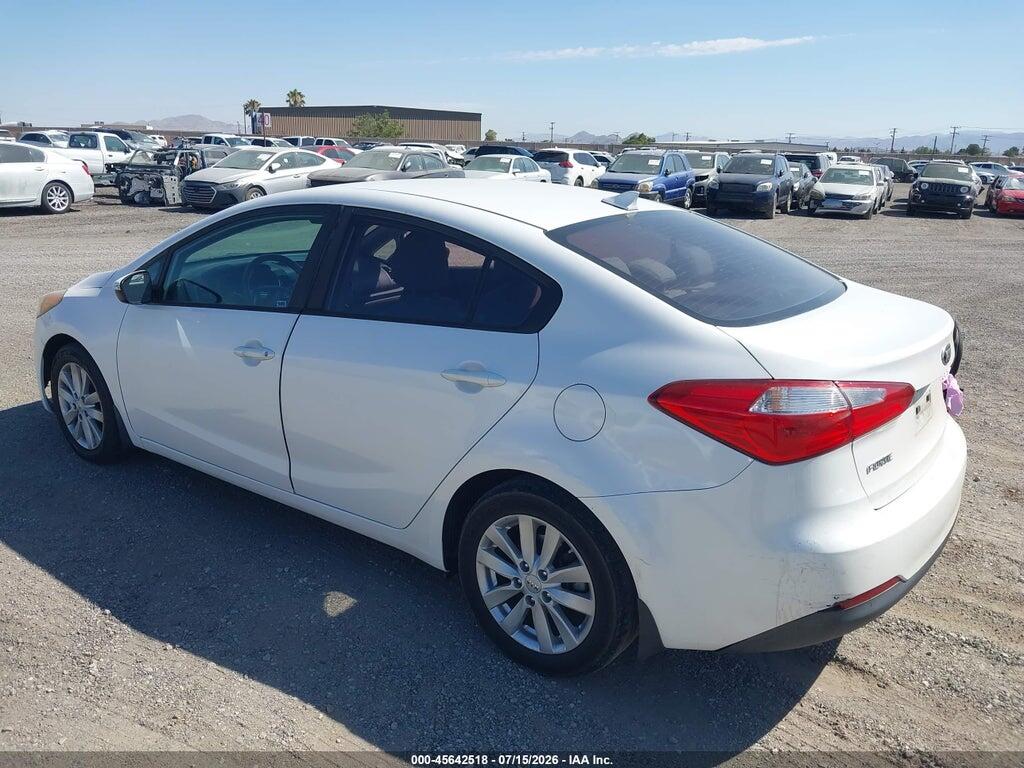 KNAFX4A68G5577353 2016 KIA FORTE photo no. 3