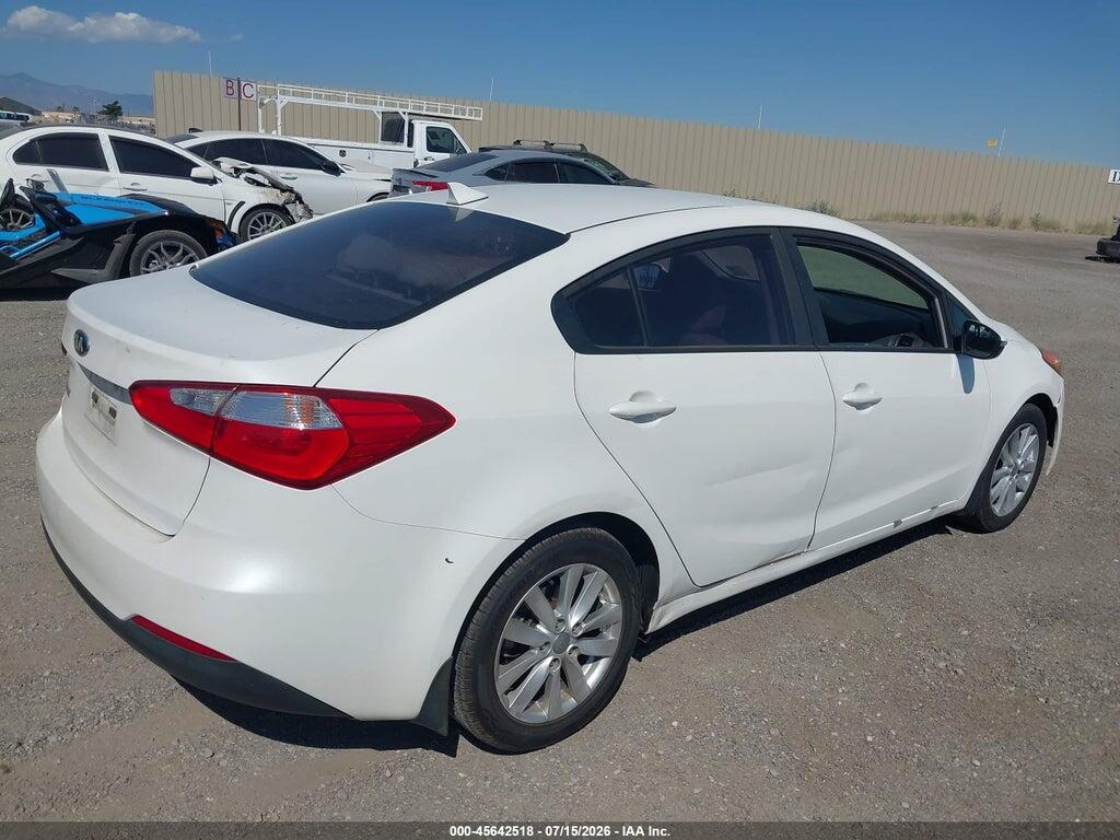 KNAFX4A68G5577353 2016 KIA FORTE photo no. 4