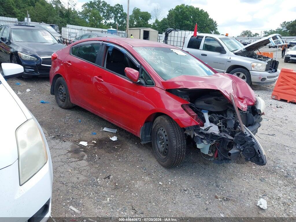 KNAFK4A68G5548840 2016 KIA FORTE photo no. 1