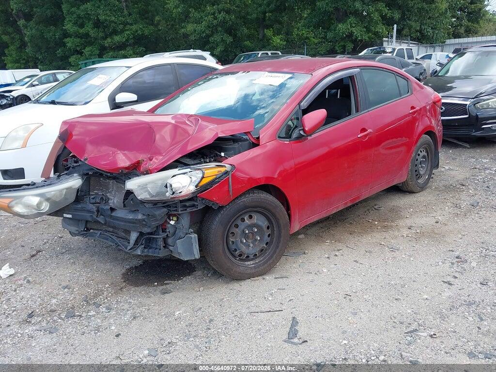 KNAFK4A68G5548840 2016 KIA FORTE photo no. 2