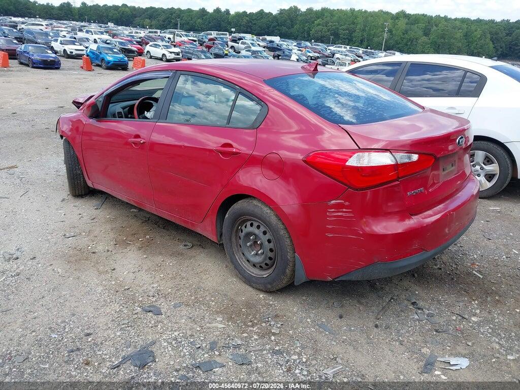KNAFK4A68G5548840 2016 KIA FORTE photo no. 3