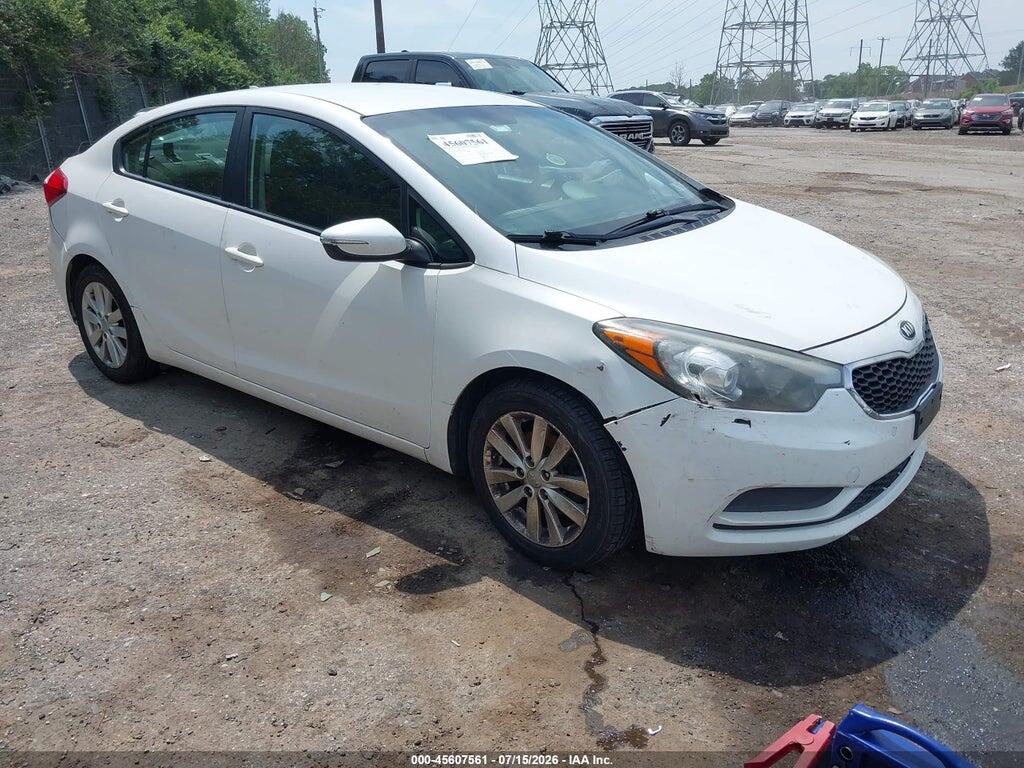 KNAFX4A67G5491998 2016 KIA FORTE photo no. 1