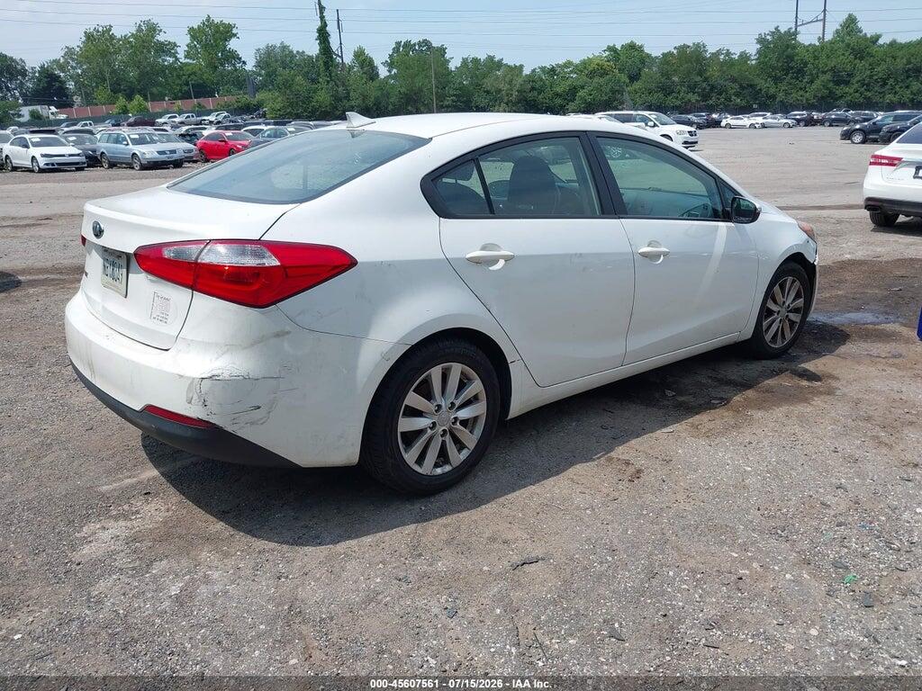 KNAFX4A67G5491998 2016 KIA FORTE photo no. 4