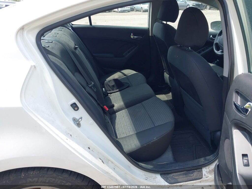 KNAFX4A67G5491998 2016 KIA FORTE photo no. 8