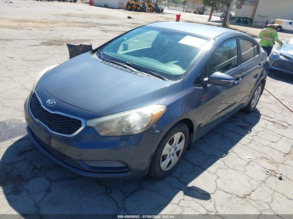 KNAFX4A69G5549092 2016 KIA FORTE photo no. 2