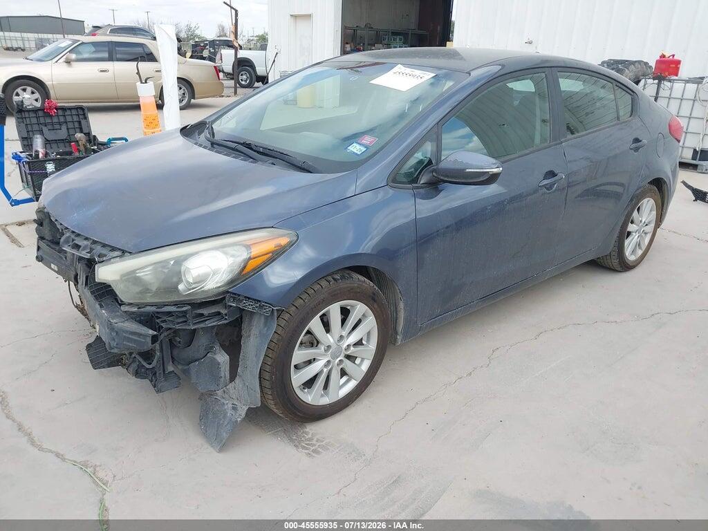 KNAFX4A6XG5541440 2016 KIA FORTE photo no. 2