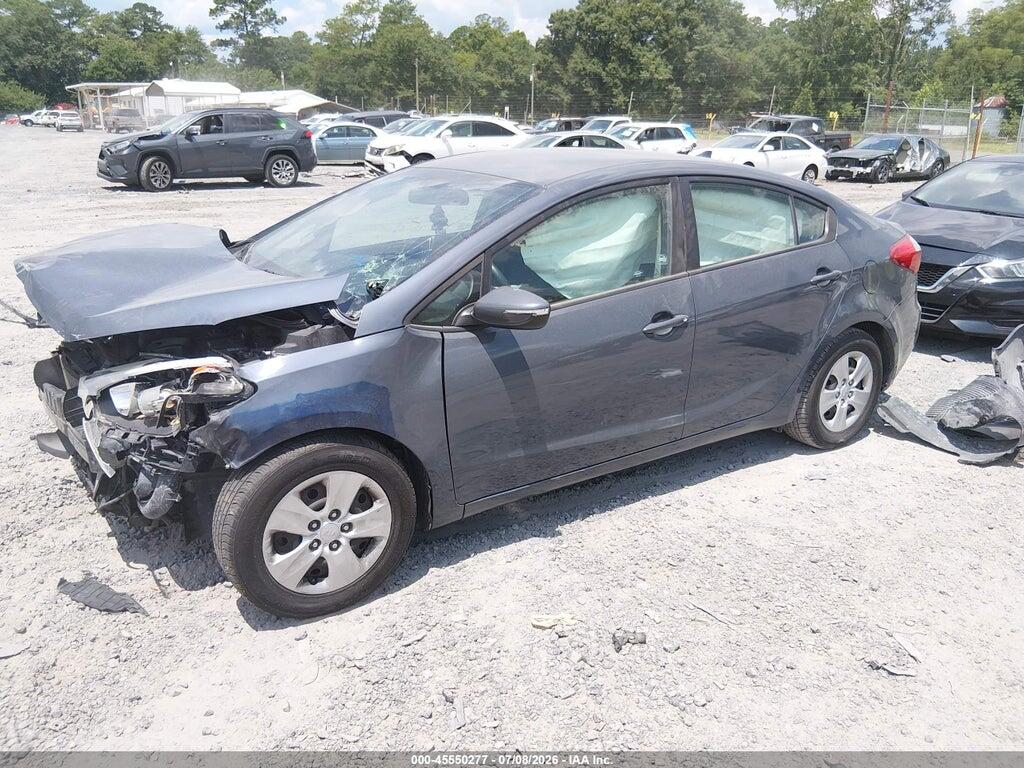 KNAFX4A63G5520798 2016 KIA FORTE photo no. 2