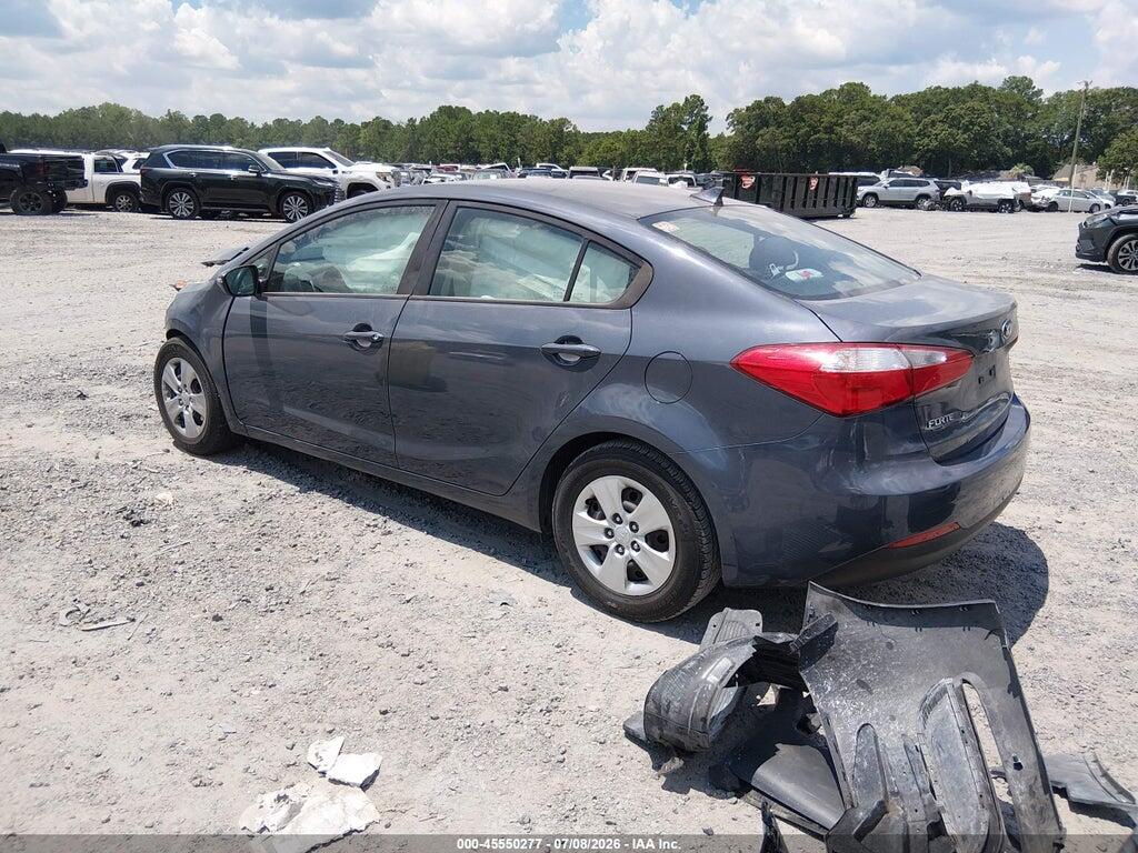 KNAFX4A63G5520798 2016 KIA FORTE photo no. 3