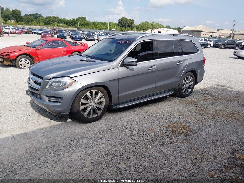 4JGDF7CE2EA399846 2014 MERCEDES-BENZ GL 450 photo no. 2