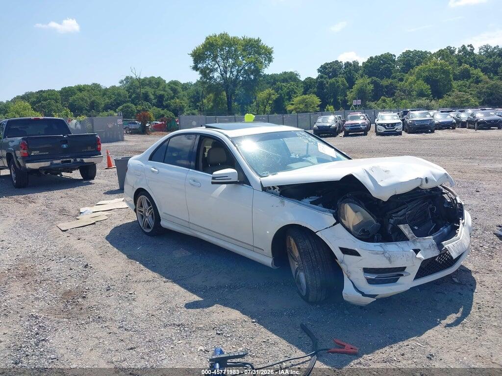 WDDGF4HB2EA954086 2014 MERCEDES-BENZ C 250 photo no. 1