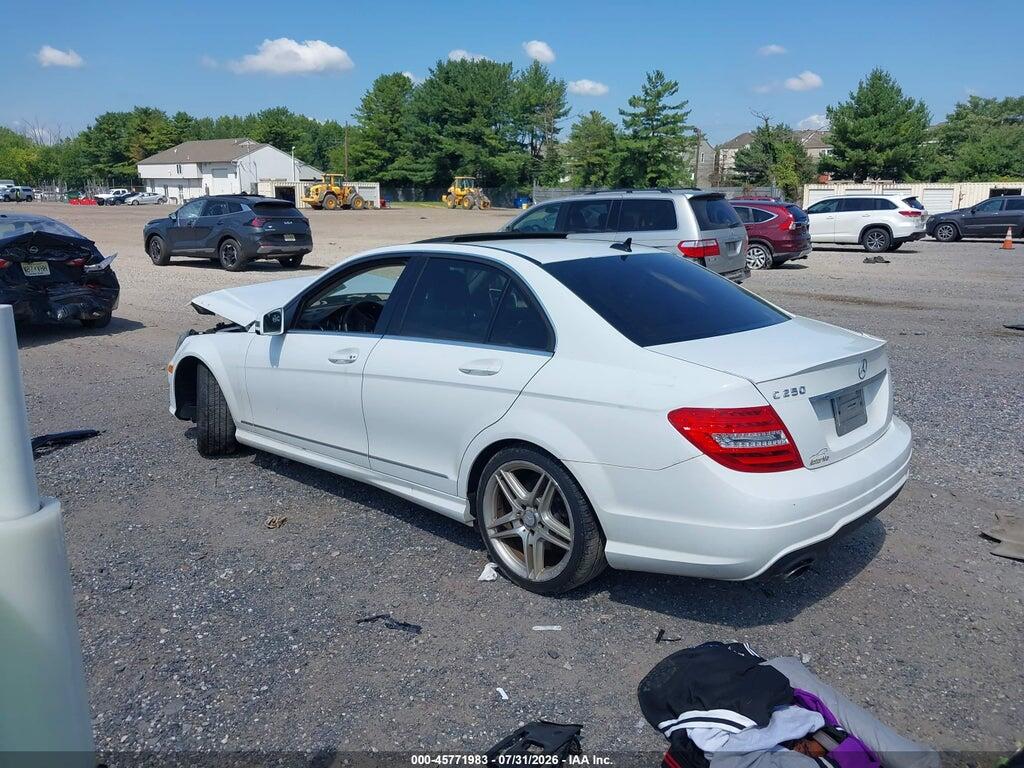 WDDGF4HB2EA954086 2014 MERCEDES-BENZ C 250 photo no. 3