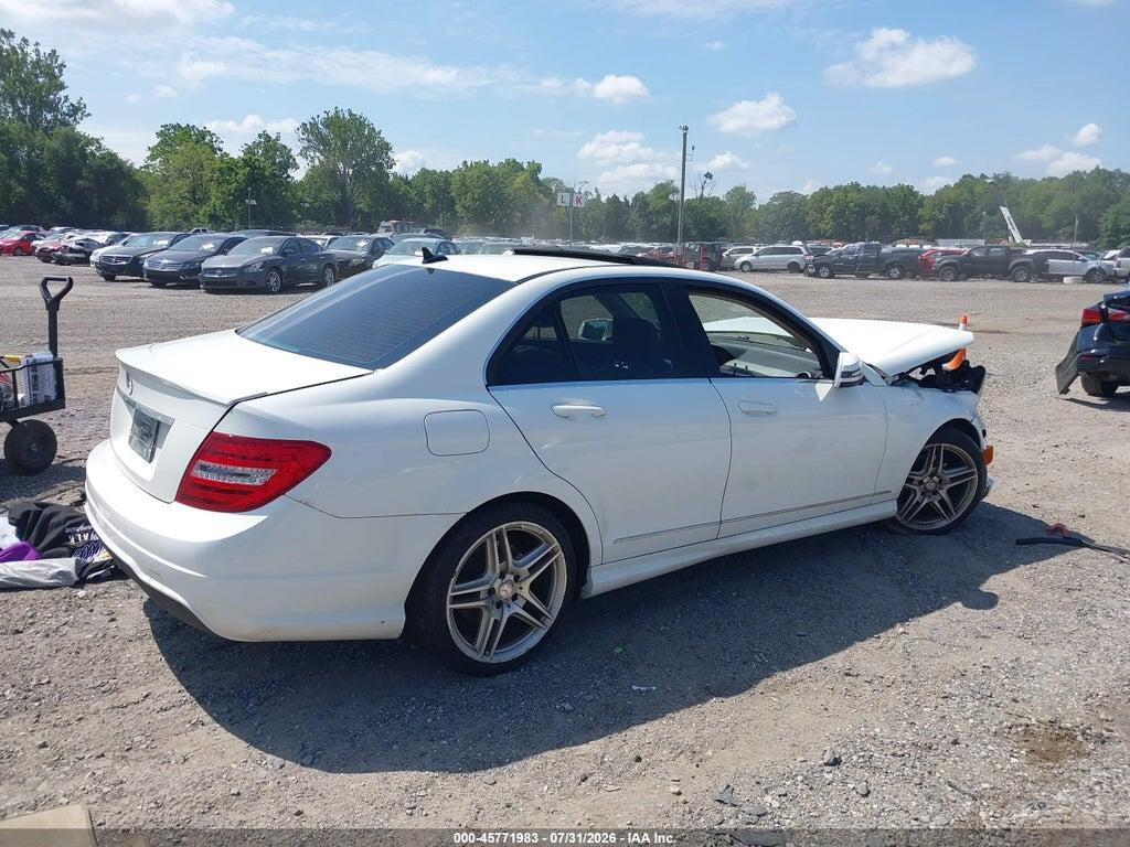 WDDGF4HB2EA954086 2014 MERCEDES-BENZ C 250 photo no. 4