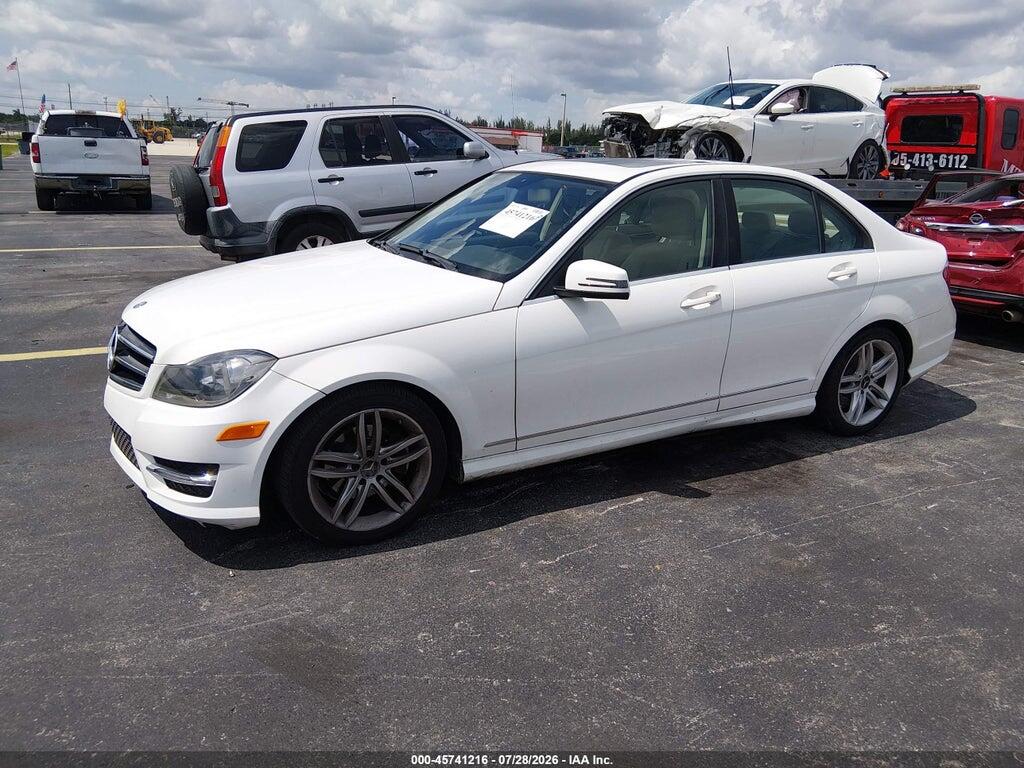 WDDGF4HB0EA937271 2014 MERCEDES-BENZ C 250 photo no. 2
