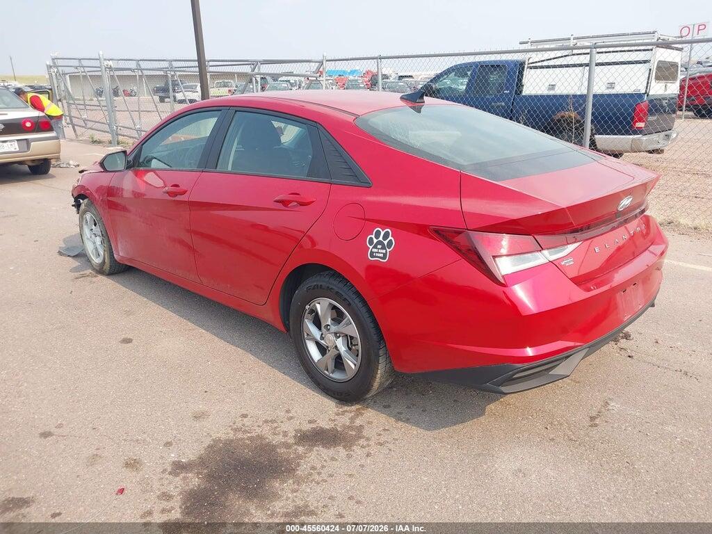 5NPLL4AG6MH036985 2021 HYUNDAI ELANTRA photo no. 3