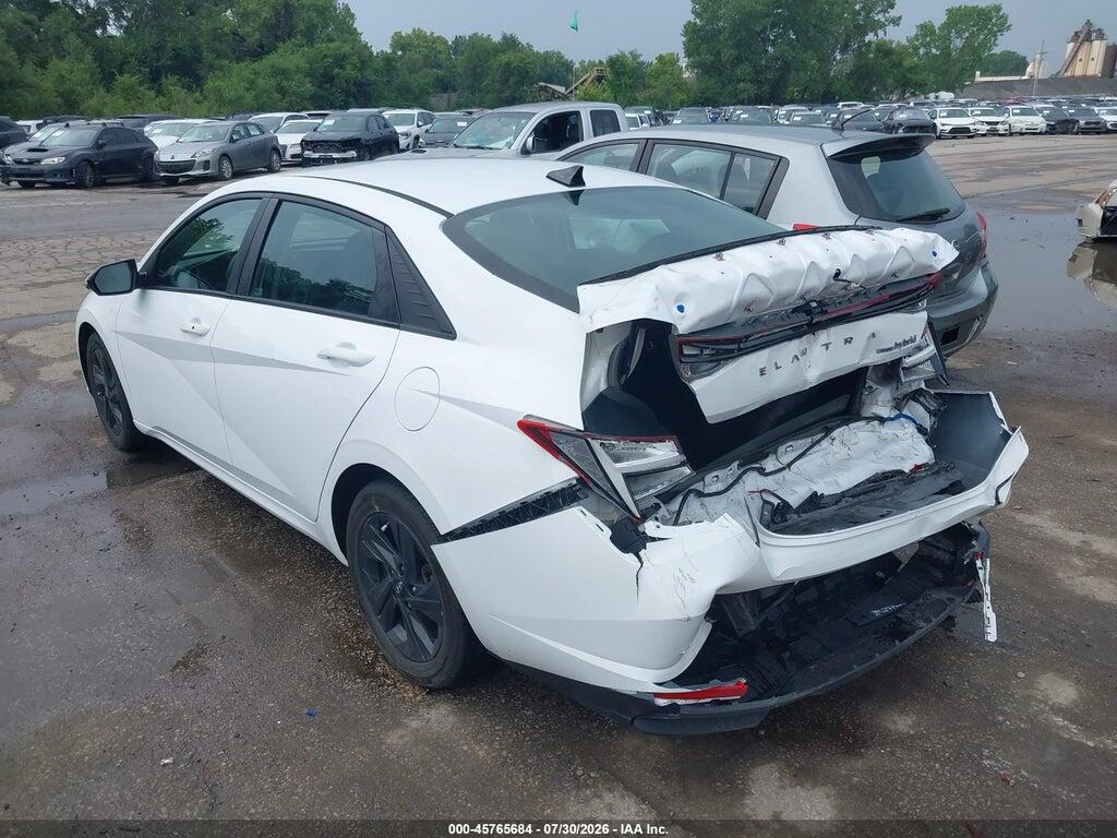 KMHLM4AJ4MU004059 2021 HYUNDAI ELANTRA HYBRID photo no. 3