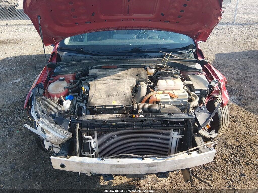 KMHC65LCXMU255828 2021 HYUNDAI IONIQ HYBRID photo no. 10