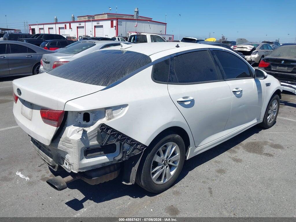 KNAGT4L34G5086801 2016 KIA OPTIMA photo no. 4