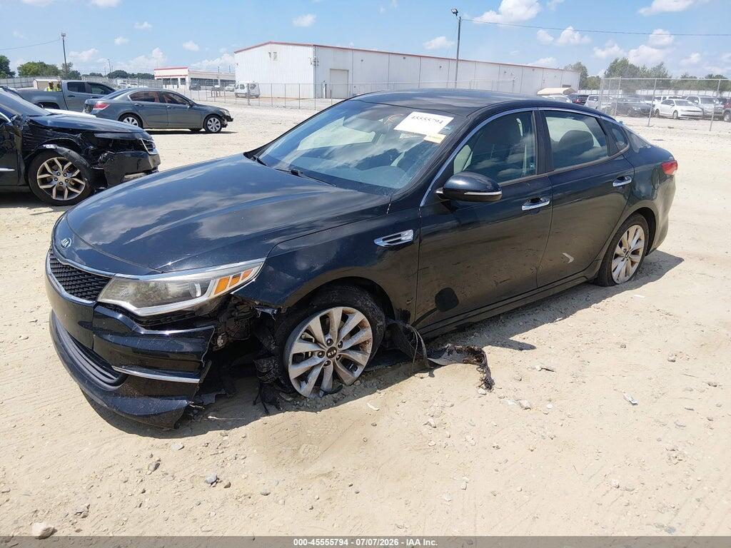 5XXGT4L36GG075166 2016 KIA OPTIMA photo no. 2
