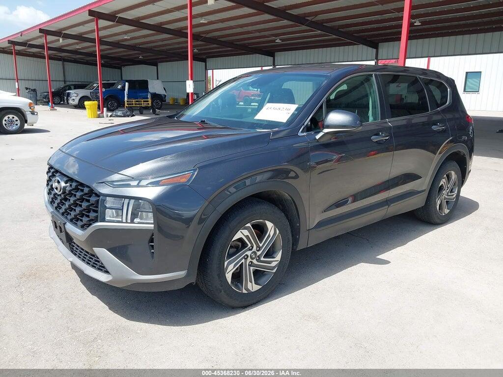 5NMS14AJ2MH354872 2021 HYUNDAI SANTA FE photo no. 2