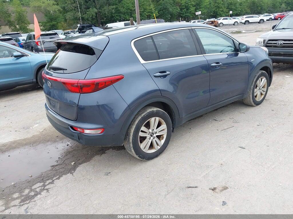 KNDPMCACXH7121389 2017 KIA SPORTAGE photo no. 4