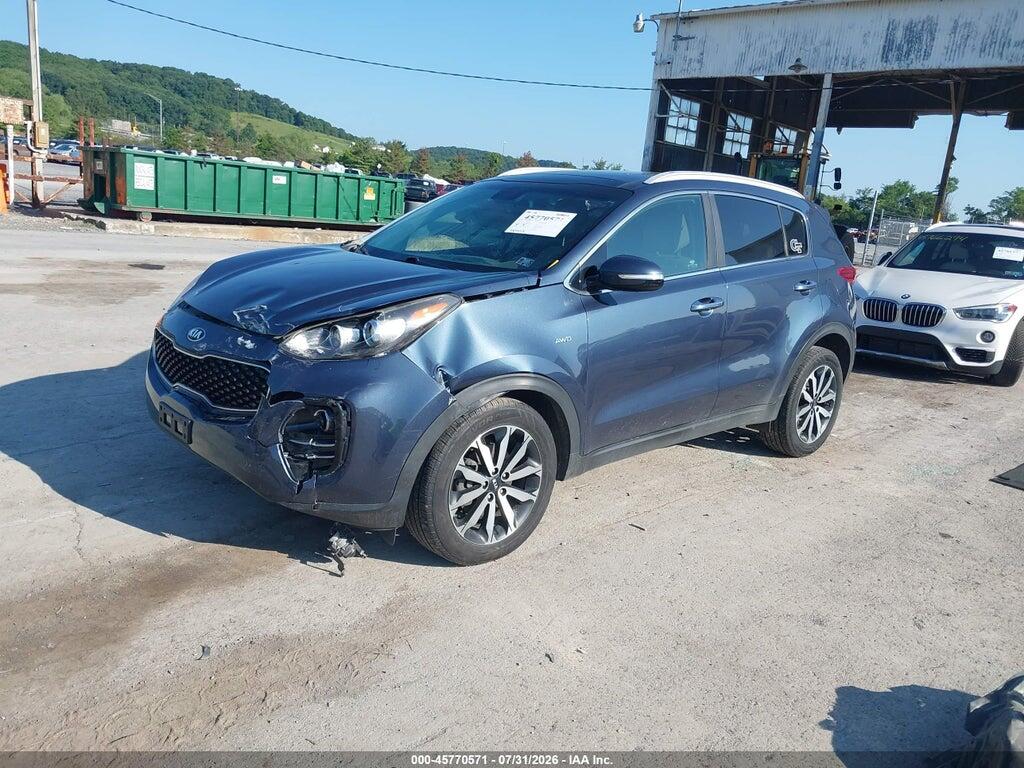KNDPNCAC0H7185874 2017 KIA SPORTAGE photo no. 2
