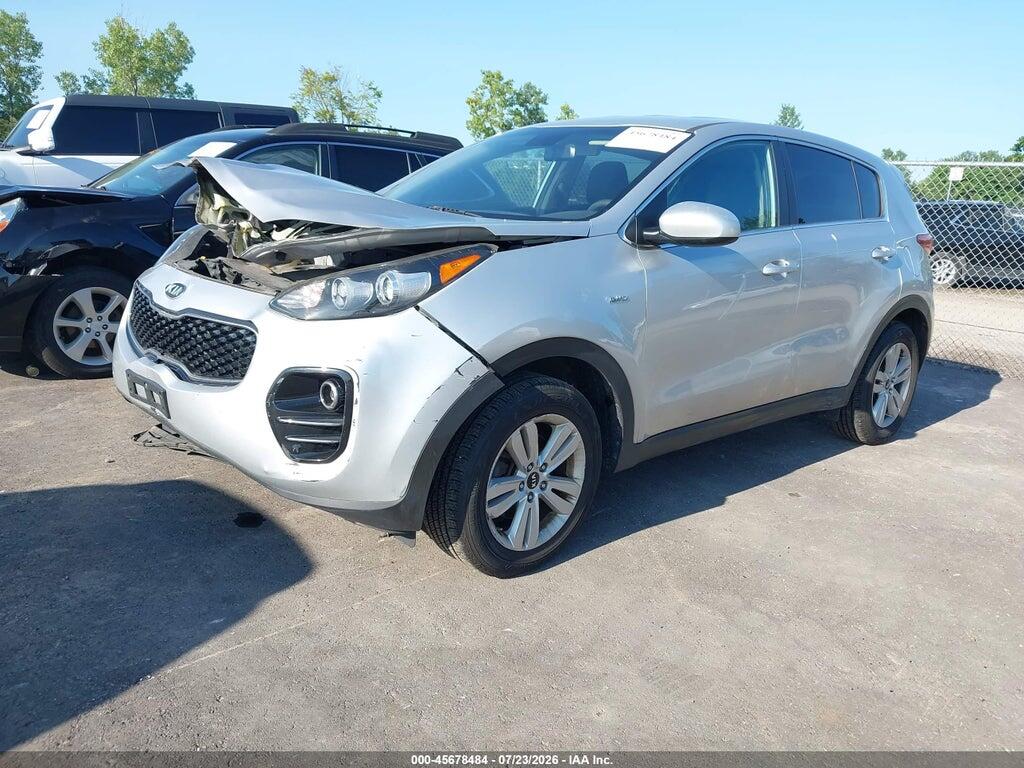 KNDPMCAC3H7225139 2017 KIA SPORTAGE photo no. 2