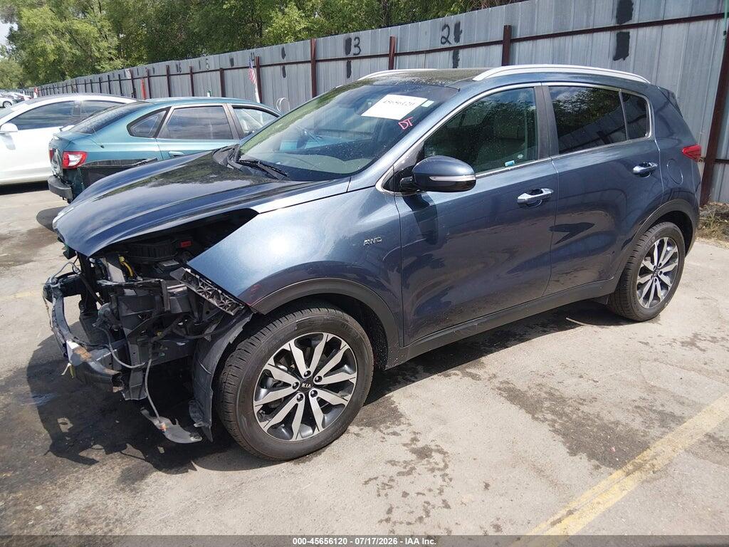KNDPNCAC4H7184033 2017 KIA SPORTAGE photo no. 2