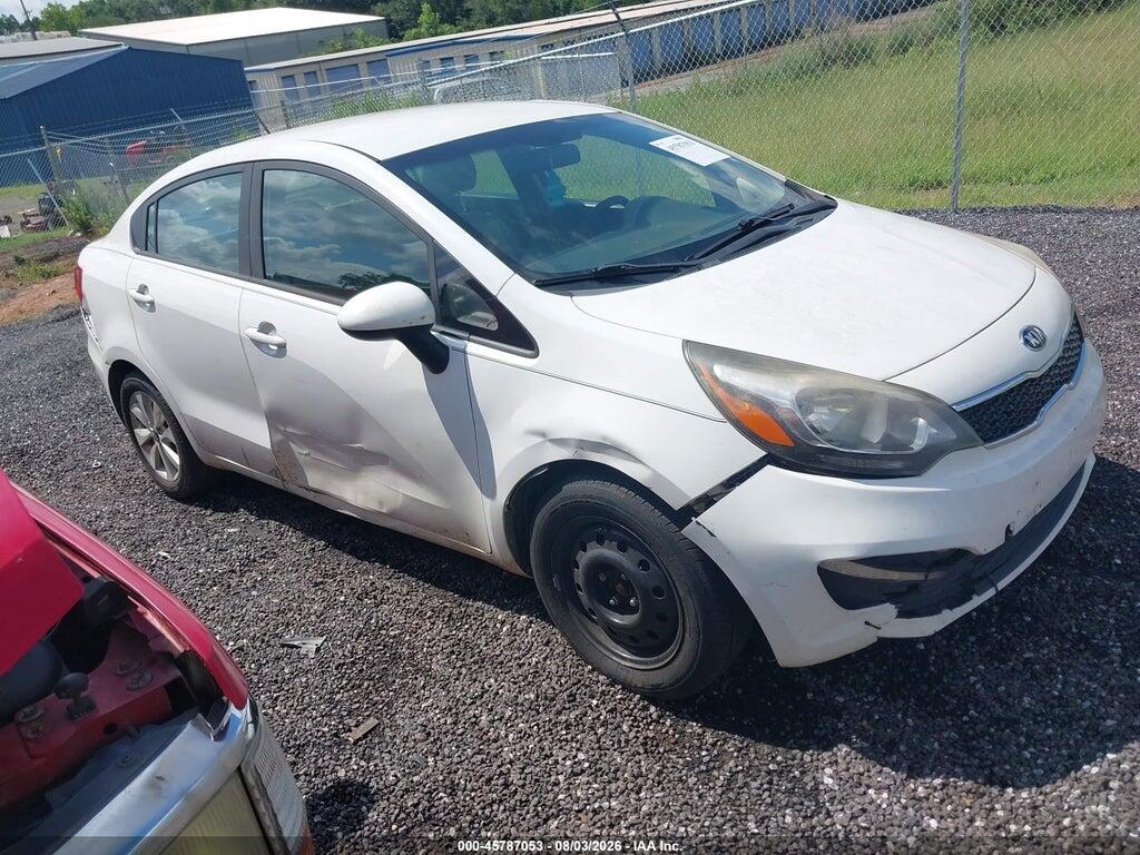 KNADN4A37G6626734 2016 KIA RIO photo no. 1