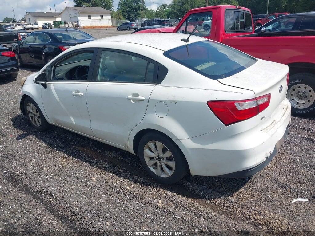 KNADN4A37G6626734 2016 KIA RIO photo no. 3