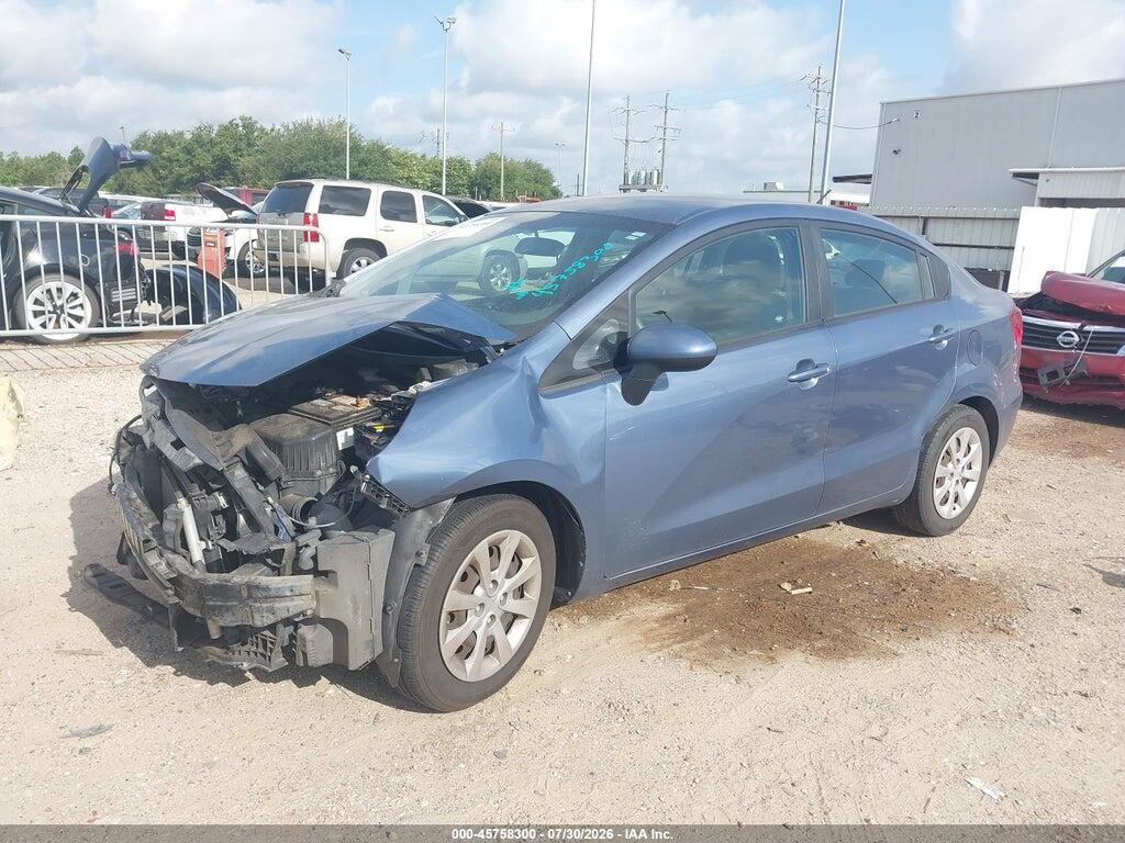 KNADM4A39G6553045 2016 KIA RIO photo no. 2
