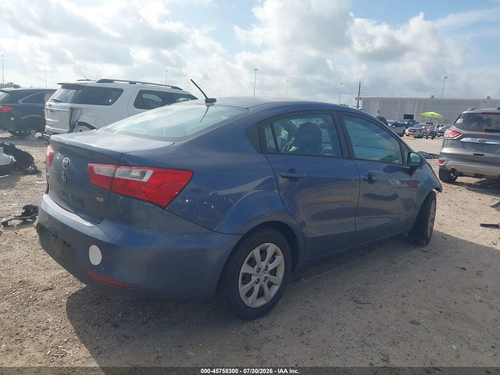 KNADM4A39G6553045 2016 KIA RIO photo no. 4