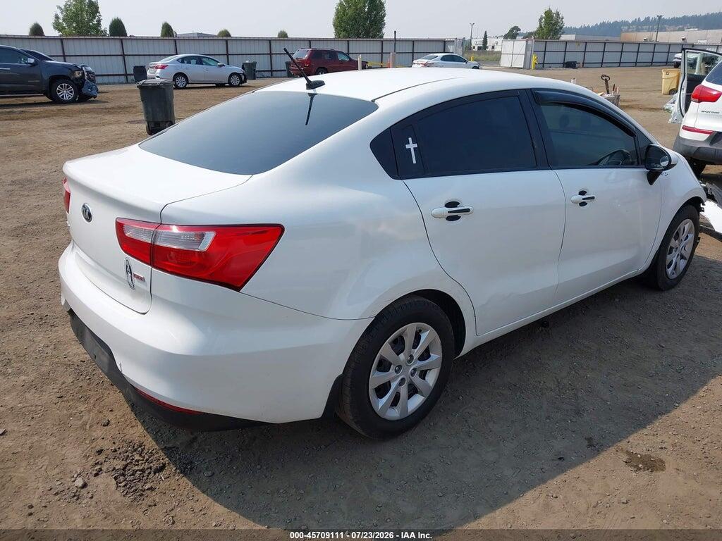 KNADM4A37G6633296 2016 KIA RIO photo no. 4