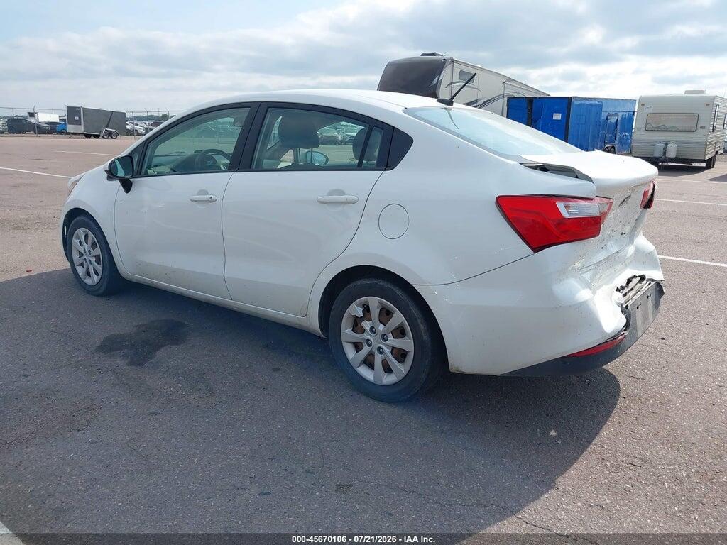 KNADM4A38G6621285 2016 KIA RIO photo no. 3