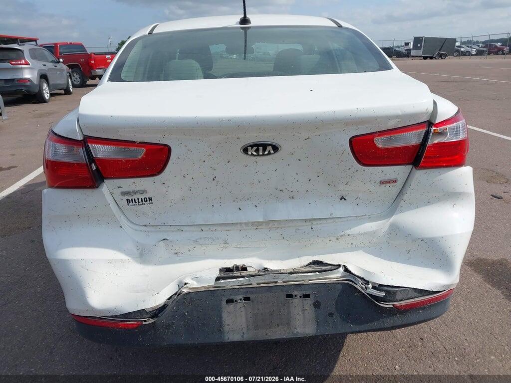 KNADM4A38G6621285 2016 KIA RIO photo no. 6