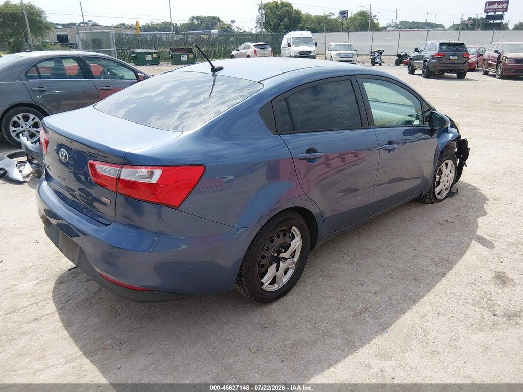 KNADM4A35G6565189 2016 KIA RIO photo no. 4