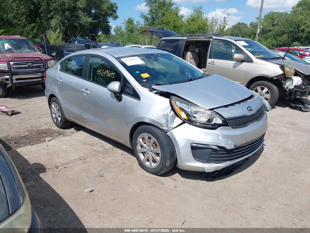 KNADM4A3XG6639416 2016 KIA RIO photo no. 1
