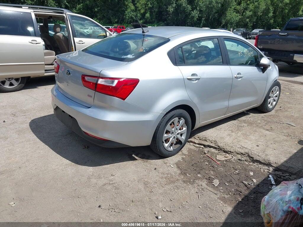 KNADM4A3XG6639416 2016 KIA RIO photo no. 4